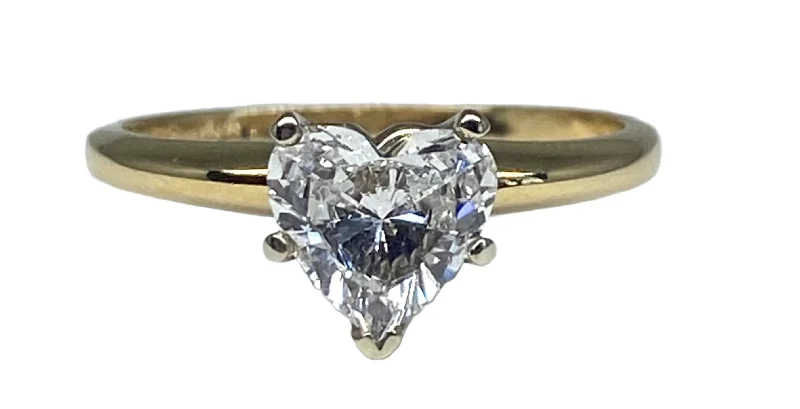 "With All My Heart" Diamond Engagement Ring