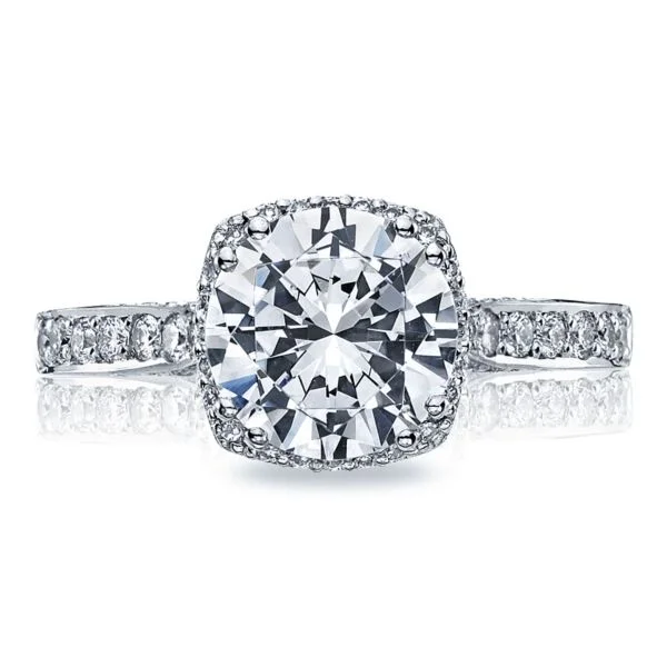 Platinum Dantela Diamond Engagement Ring