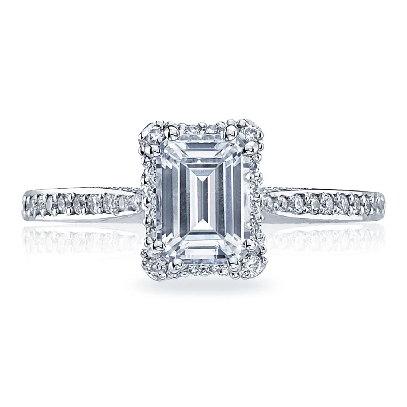 Platinum Dantela Diamond Engagement Ring