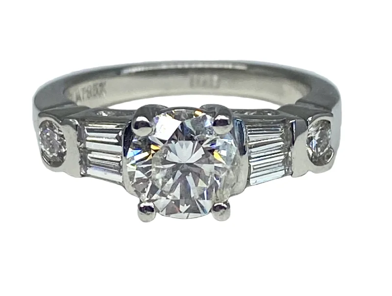 Platinum Diamond Engagement/Anniversary Ring