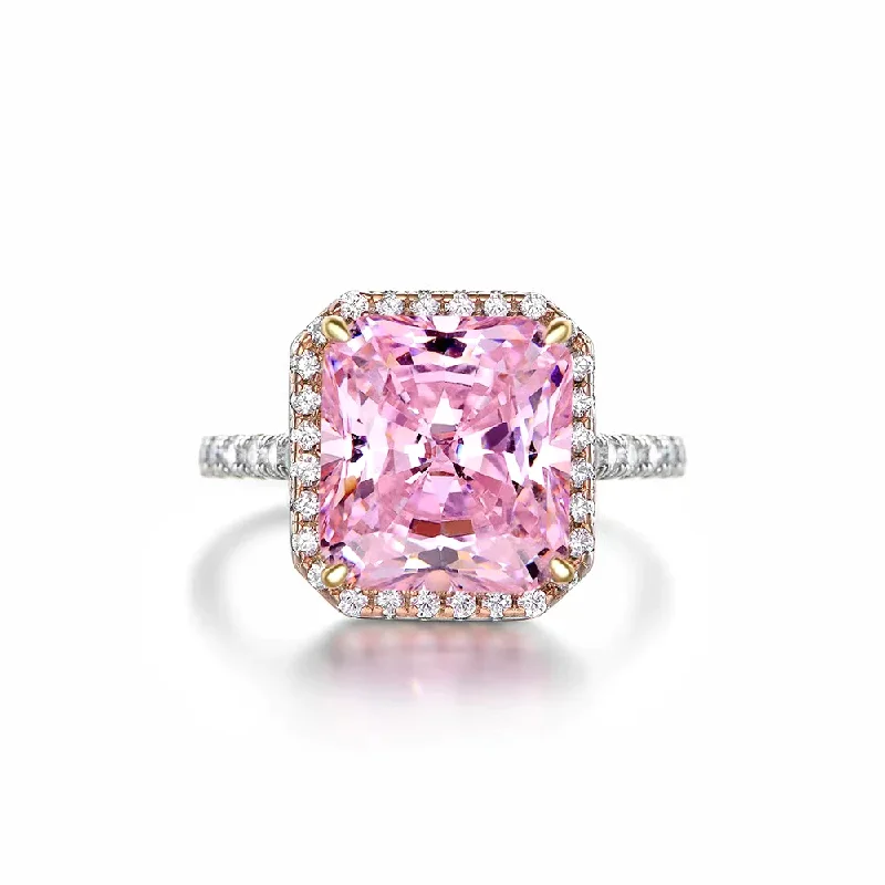 Dusty Rose 5 Carat Ring