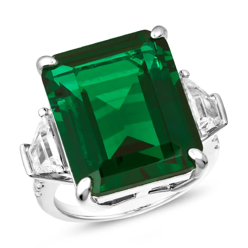 Kingsley 25 Carat Emerald Ring