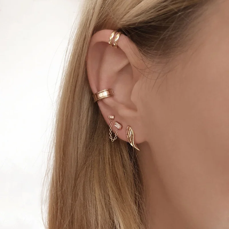 Giulia - Double Stud Earrings