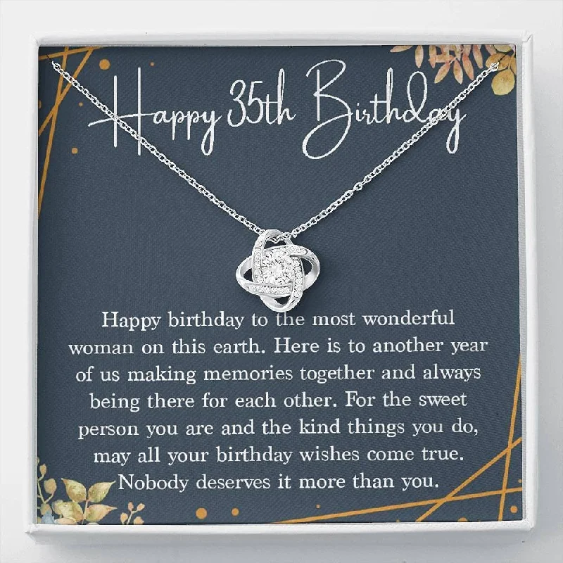 35th Birthday Necklace Gift For Her 35th s For Women Friend Happy 35th Birthday Luxury Jewelry Necklaces styles On