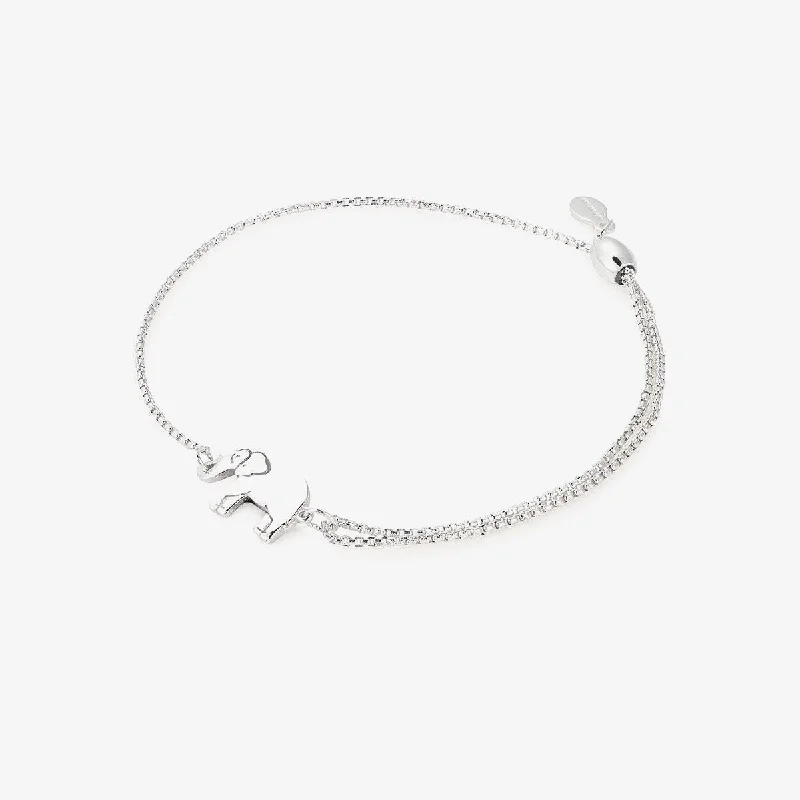 Elephant Pull Chain Bracelet