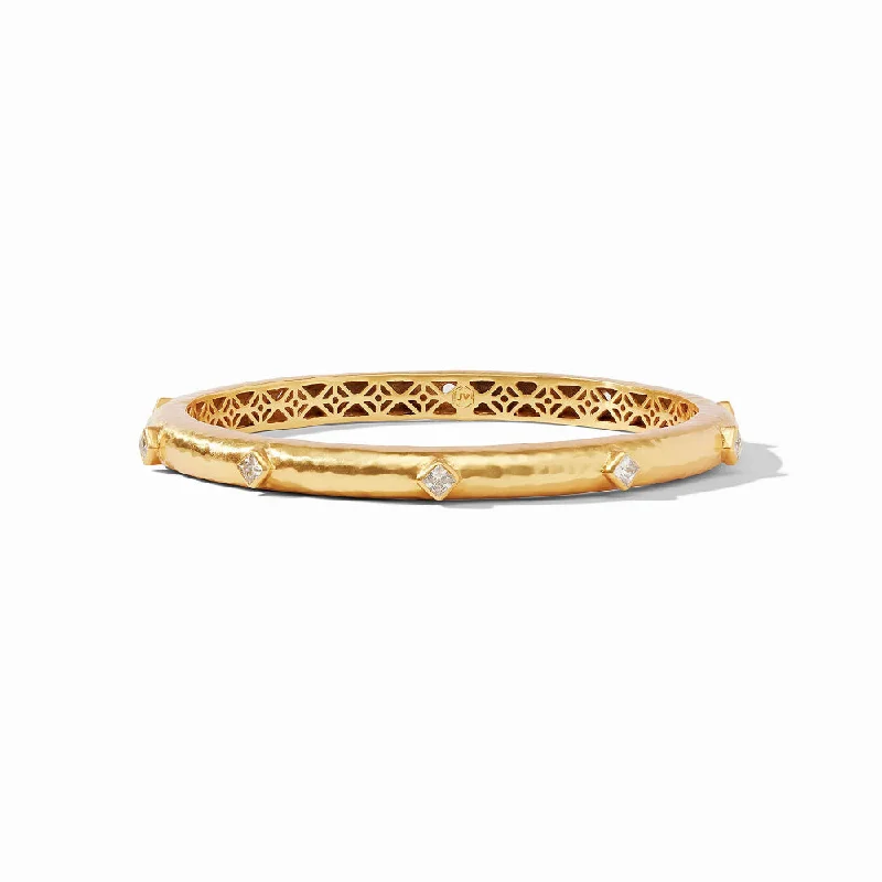 Julie Vos Noel Stone Bangle-Cubic Zirconia