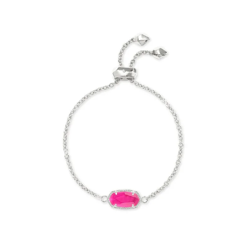 Kendra Scott Elaina Adjustable Chain Bracelet in Azalea Illusion