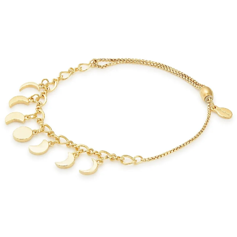 Moon Phase Pull Chain Bracelet