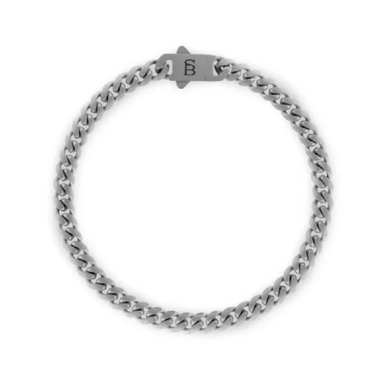 Steel & Barnett Men's "Svelte Stephen" 5mm Chain Bracelet